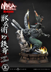 Ninja Scroll Ultimate Premium Masterline Series Statue 1/4 Jubei Versus Tessai 101 cm 4582647120496