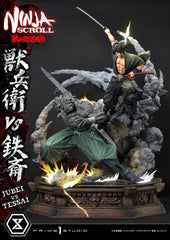 Ninja Scroll Ultimate Premium Masterline Series Statue 1/4 Jubei Versus Tessai 101 cm 4582647120496