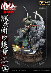 Ninja Scroll Ultimate Premium Masterline Series Statue 1/4 Jubei Versus Tessai Deluxe Bonus Version 101 cm 4582647120502