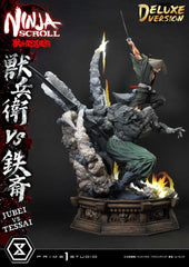 Ninja Scroll Ultimate Premium Masterline Series Statue 1/4 Jubei Versus Tessai Deluxe Bonus Version 101 cm 4582647120502