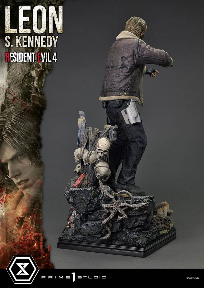 Resident Evil 4 Ultimate Premium Masterline Series Statue 1/4 Leon S. Kennedy Bonus Ver. 64 cm 4582647120908