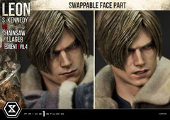 Resident Evil 4 Ultimate Premium Masterline Series Statue 1/4 Leon S. Kennedy vs. Chainsaw Villager 76 cm 4582647120878