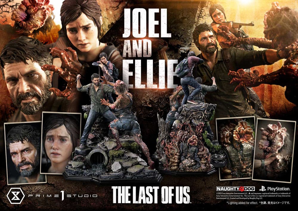 The Last of Us Part I Ultimate Premium Masterline Series Statue 1/4 Joel & Ellie (The Last of Us Part I) 73 cm 4580708048185