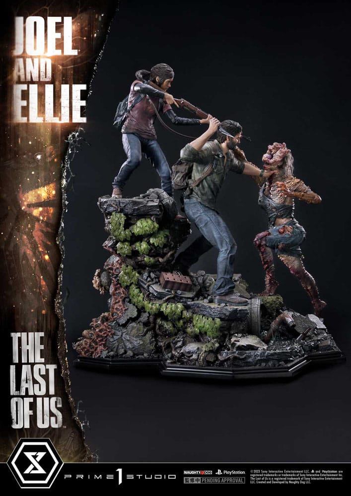 The Last of Us Part I Ultimate Premium Masterline Series Statue 1/4 Joel & Ellie (The Last of Us Part I) 73 cm 4580708048185