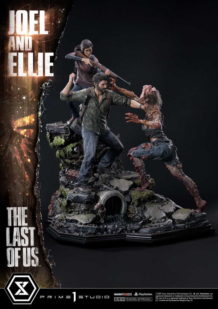 The Last of Us Part I Ultimate Premium Masterline Series Statue 1/4 Joel & Ellie (The Last of Us Part I) 73 cm 4580708048185