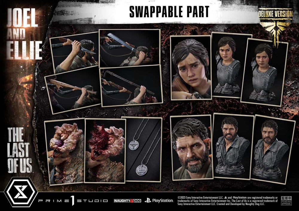 The Last of Us Part I Ultimate Premium Masterline Series Statue Joel & Ellie Deluxe Version (The Last of Us Part I) 73 cm 4580708048192