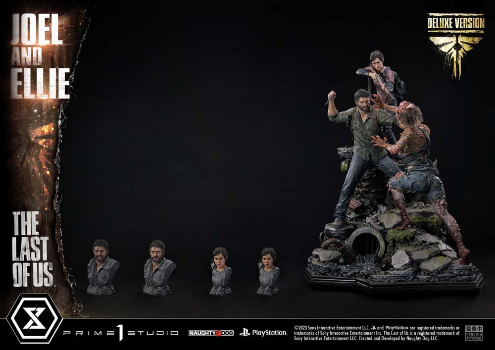 The Last of Us Part I Ultimate Premium Masterline Series Statue Joel & Ellie Deluxe Version (The Last of Us Part I) 73 cm 4580708048192