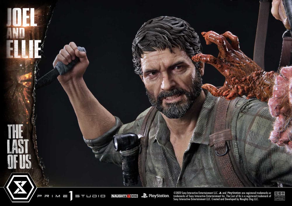 The Last of Us Part I Ultimate Premium Masterline Series Statue Joel & Ellie Deluxe Bonus Version (The Last of Us Part I) 73 cm 4580708048208