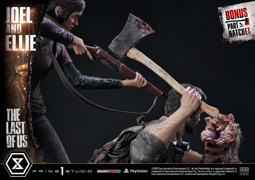 The Last of Us Part I Ultimate Premium Masterline Series Statue Joel & Ellie Deluxe Bonus Version (The Last of Us Part I) 73 cm 4580708048208