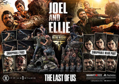 The Last of Us Part I Ultimate Premium Masterline Series Statue Joel & Ellie Deluxe Bonus Version (The Last of Us Part I) 73 cm 4580708048208