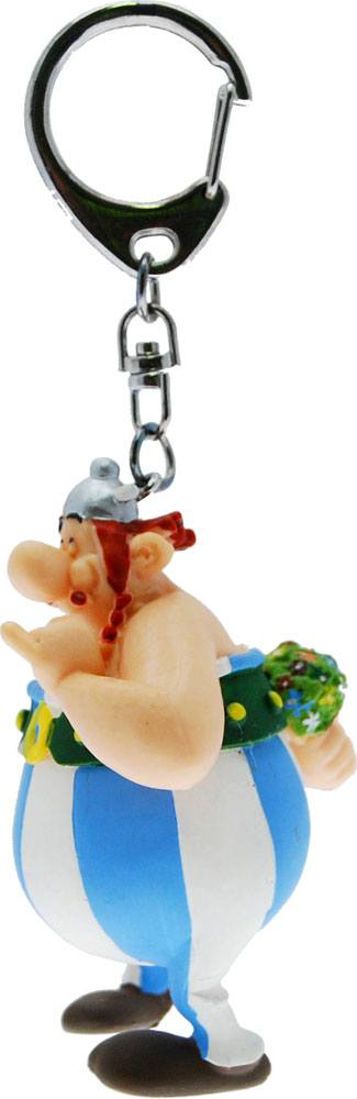 Asterix Keychain Obelix With Flowers 13 Cm - Amuzzi