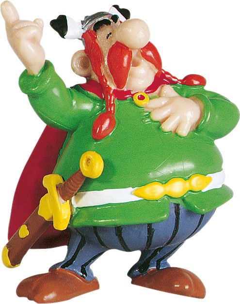 Asterix Figure Vitalstatistix the chief 6 cm 3521320605098