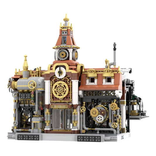 Original-Steampunk Series Construction Set Steampunk Railway Station 36 cm 6973817321627