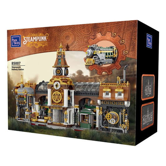 Original-Steampunk Series Construction Set Steampunk Railway Station 36 cm 6973817321627