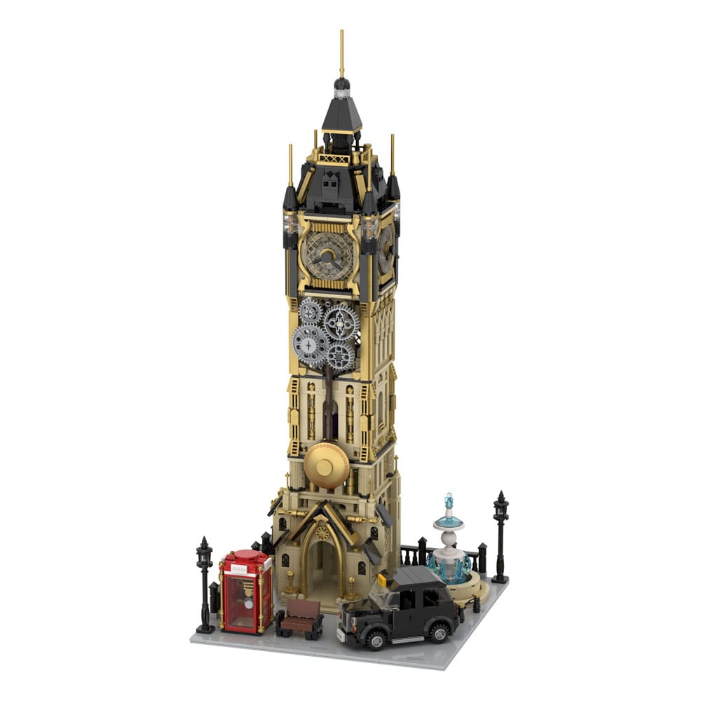 Original-Steampunk Series Construction Set Steampunk Clock Tower Park 58 cm 6973817321634