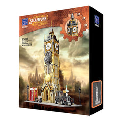 Original-Steampunk Series Construction Set Steampunk Clock Tower Park 58 cm 6973817321634