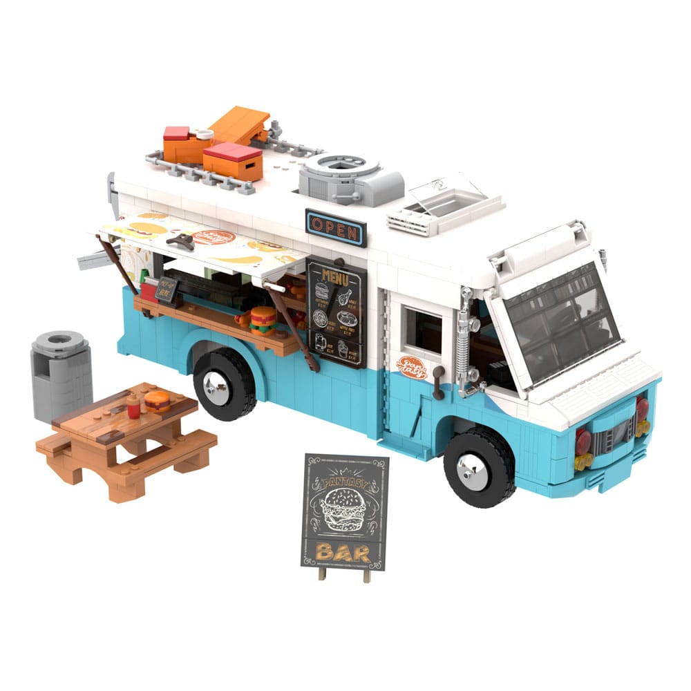 Original-Joyside Series Construction Set Retro Food Truck 19 cm 6973817321689