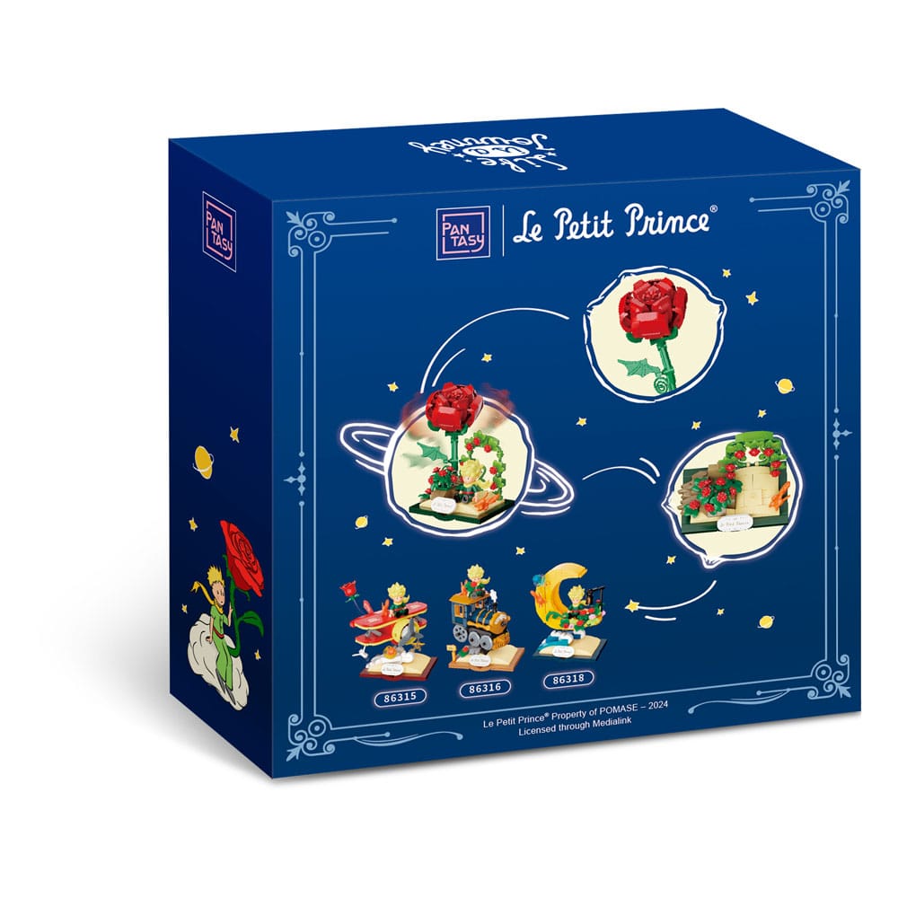 The Little Prince Starry Ride Construction Set Rose 15 cm 6973817322136