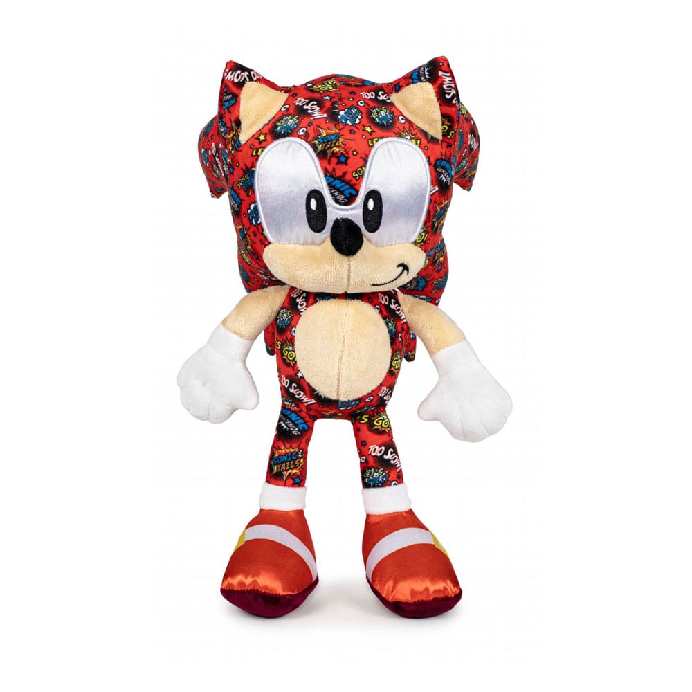 Sonic the Hedgehog Plush Figure Sonic Pop Comic 30 cm 8425611342073