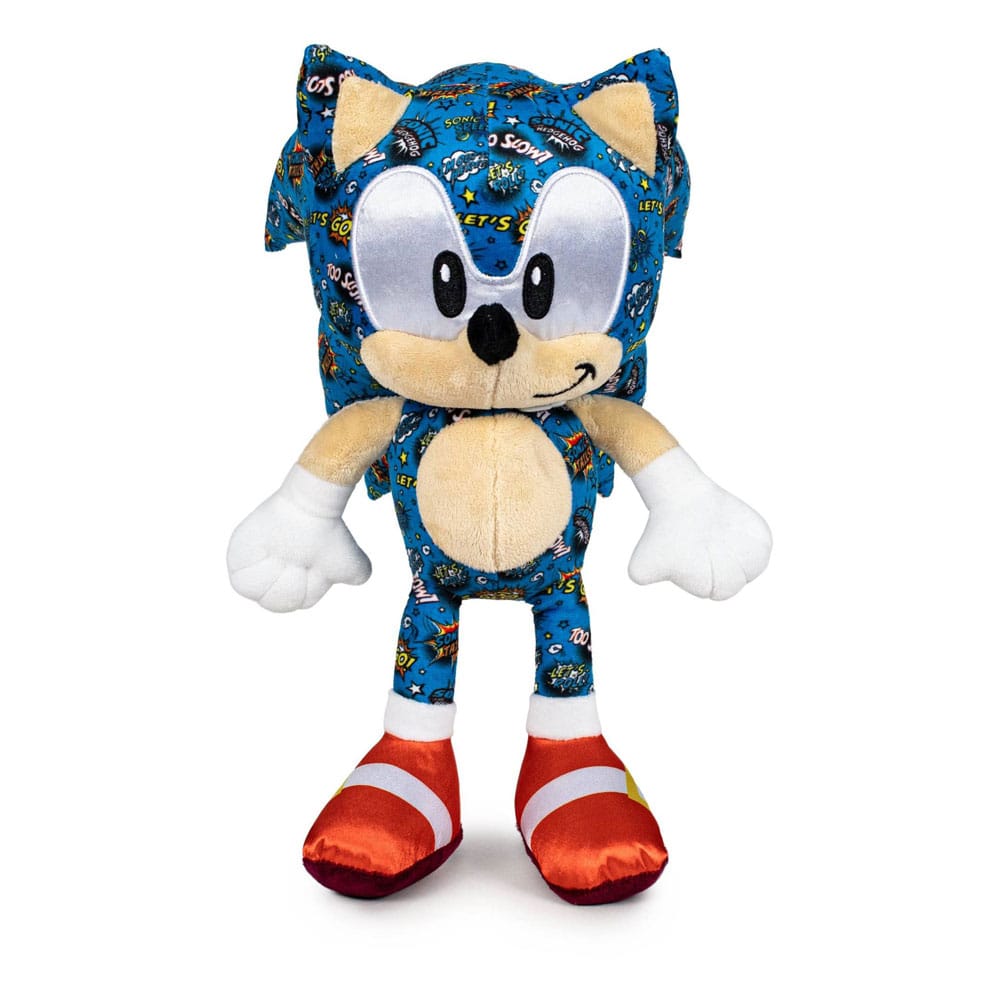 Sonic the Hedgehog Plush Figure Sonic Pop Comic 30 cm 8425611342080