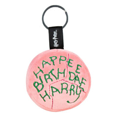 Harry Potter Plush Keychain with metal ring Happee Birthdae Harry Cake 10 cm 8425611356186