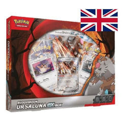 Pokémon TCG Bloodmoon Ursaluna EX Box November 2024 *English Version* 0820650858819