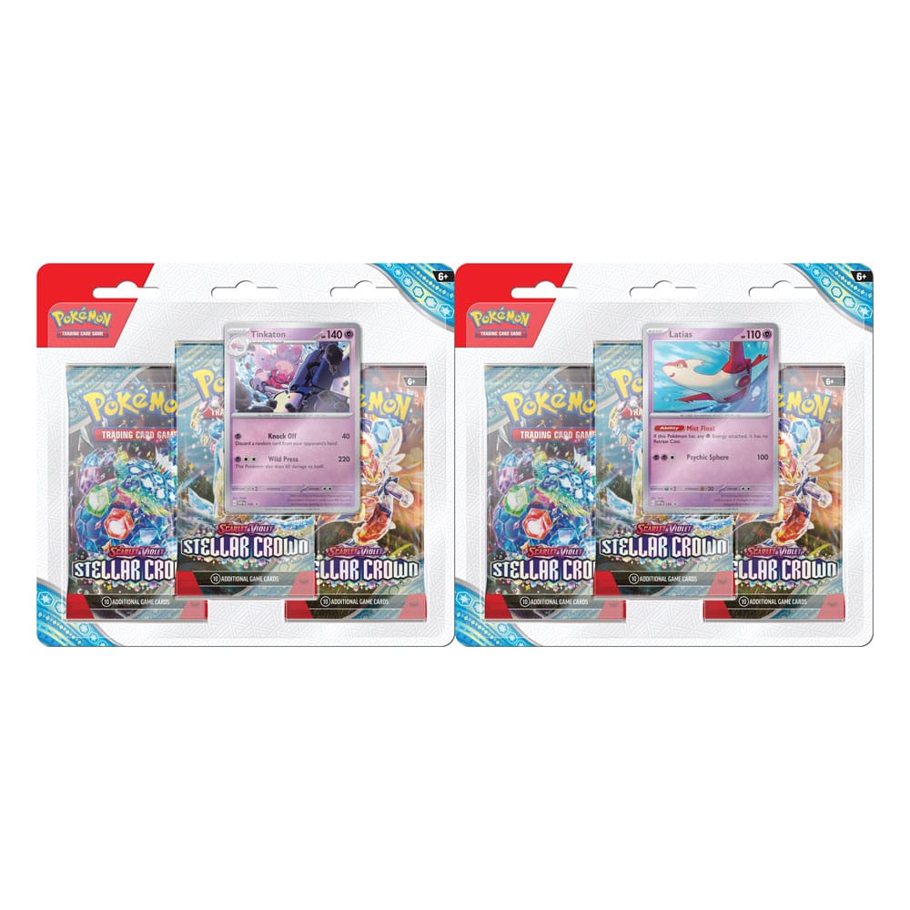 Pokémon TCG Scarlet & Violet 07 Blister Booster 3-Pack *English Version* Set (2) 0820650859076