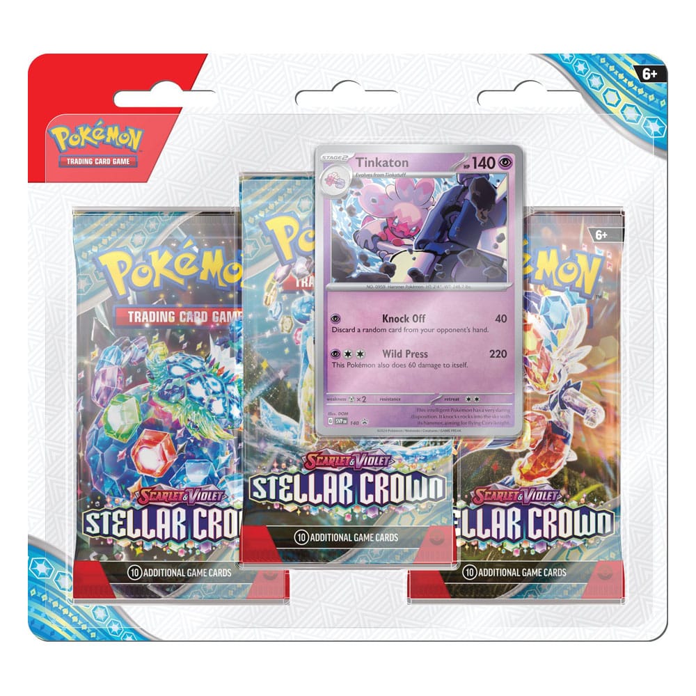 Pokémon TCG Scarlet & Violet 07 Blister Booster 3-Pack *English Version* Set (2) 0820650859076