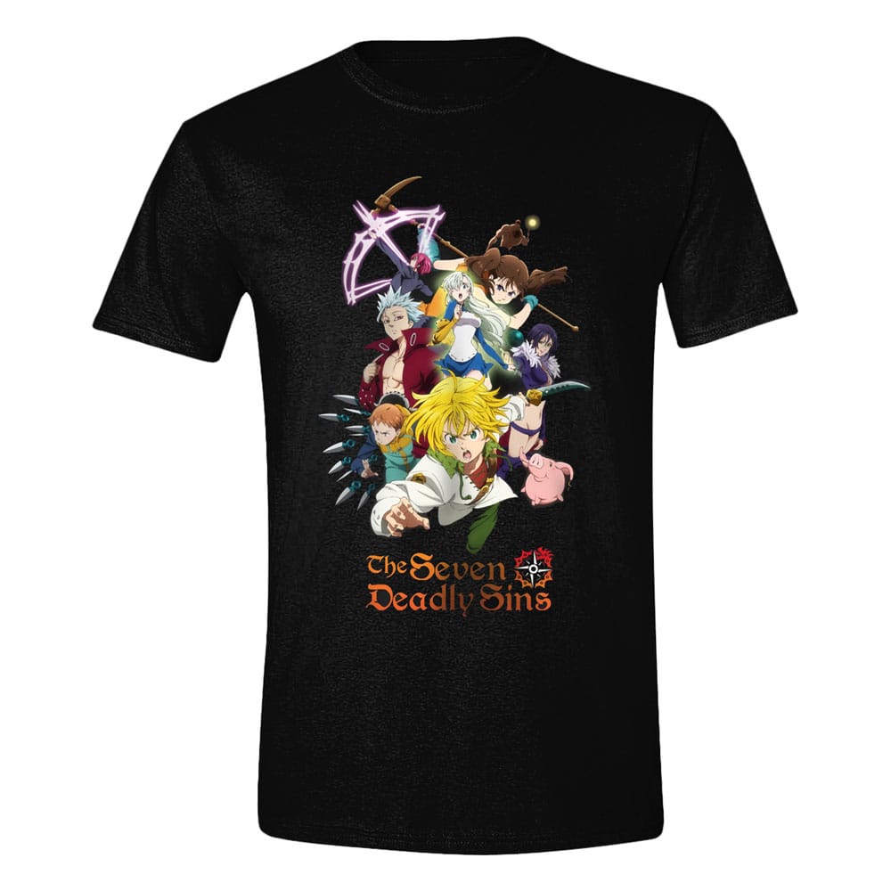 The Seven Deadly Sins T-Shirt All Together Now Size L 5056318046136