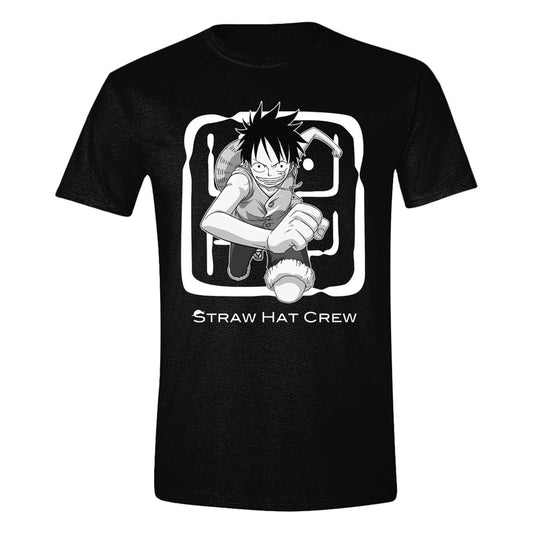 One Piece T-Shirt Luffy Jumping Size XXL 8435073774183