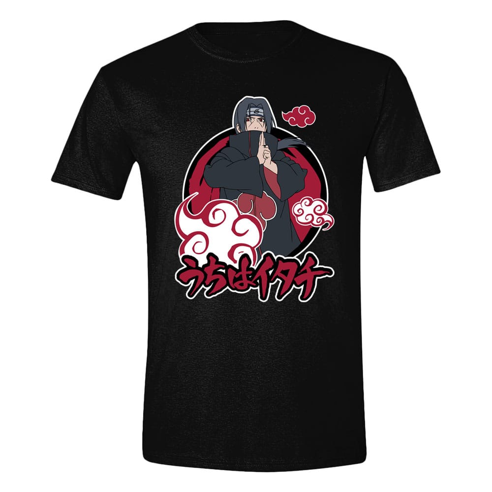 Naruto T-Shirt Itachi Akatsuki Size M 8435073799988