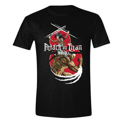 Attack on Titan T-Shirt Mikasa Titan Size S 8435073797663