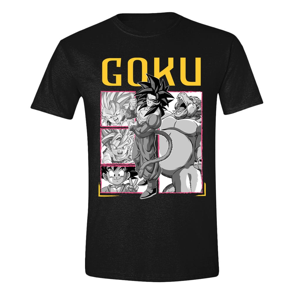 Dragon Ball GT T-Shirt Goku Panels Size M 8435073714813