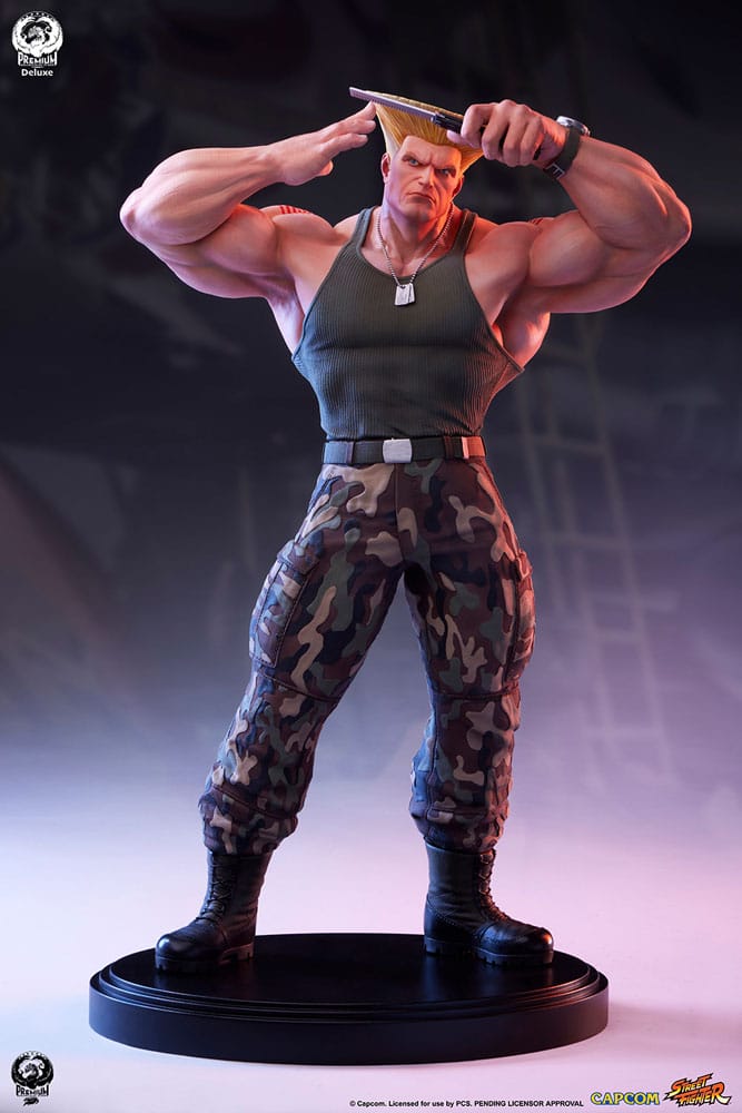 Street Fighter 6 PVC Statue 1/4 Guile Deluxe Edition 50 cm 0712179860599