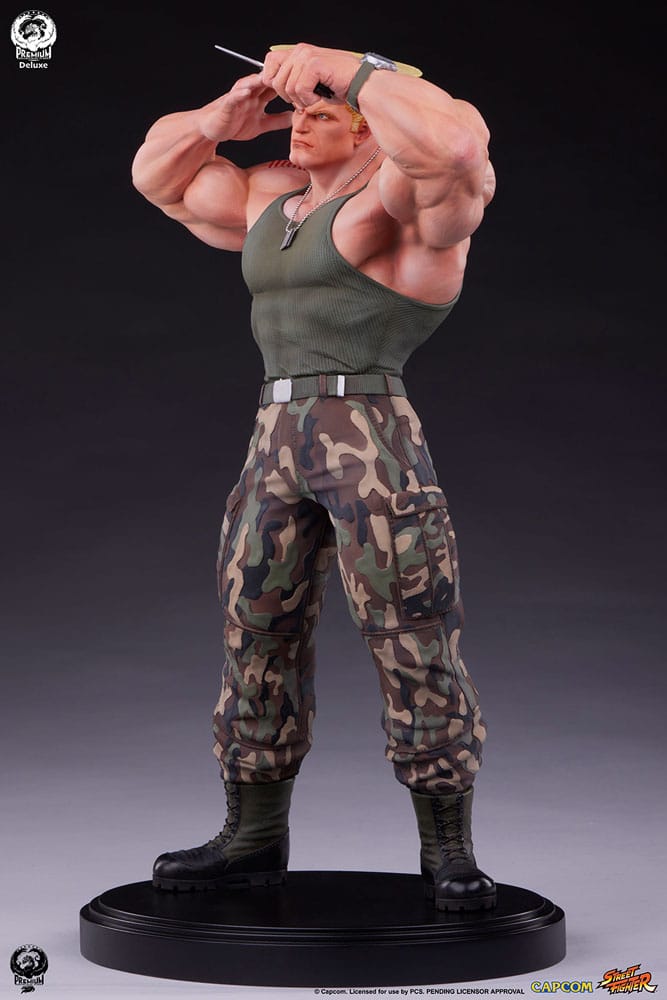 Street Fighter 6 PVC Statue 1/4 Guile Deluxe Edition 50 cm 0712179860599