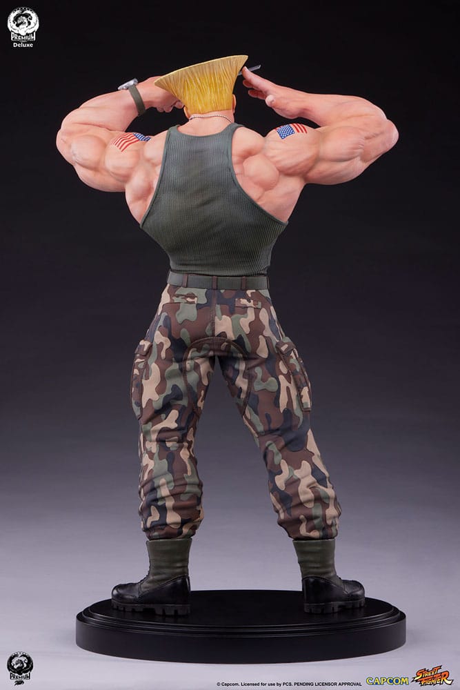 Street Fighter 6 PVC Statue 1/4 Guile Deluxe Edition 50 cm 0712179860599