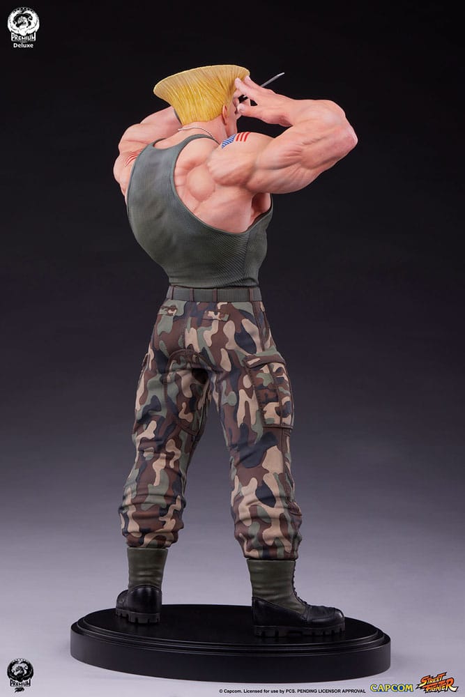 Street Fighter 6 PVC Statue 1/4 Guile Deluxe Edition 50 cm 0712179860599