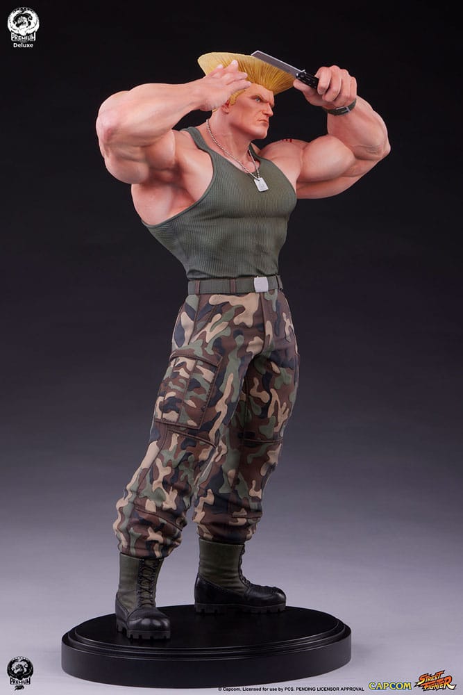 Street Fighter 6 PVC Statue 1/4 Guile Deluxe Edition 50 cm 0712179860599