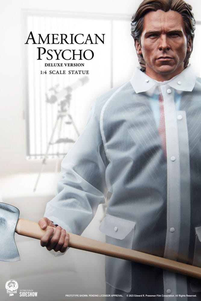 American Psycho Statue 1/4 Patrick Bateman Deluxe Version 57 cm 0701575419296