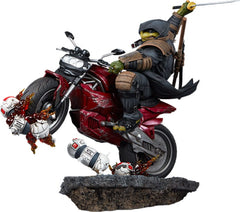 Teenage Mutant Ninja Turtles Statue 1/4 The Last Ronin On Bike 53 cm 0712179859418