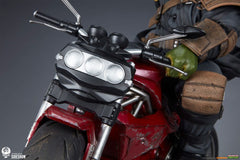 Teenage Mutant Ninja Turtles Statue 1/4 The Last Ronin On Bike 53 cm 0712179859418