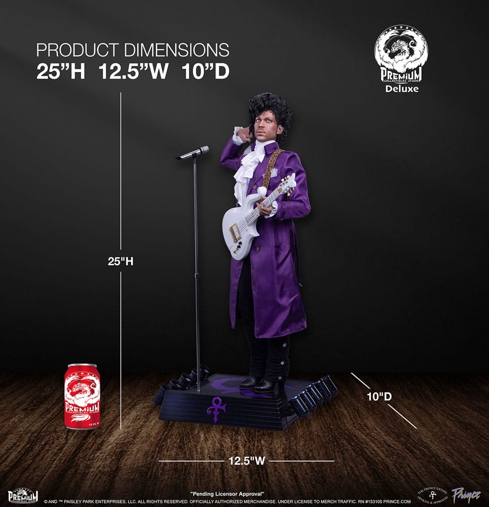 Prince Statue 1/3 Purple Rain 63 cm 0712179859357