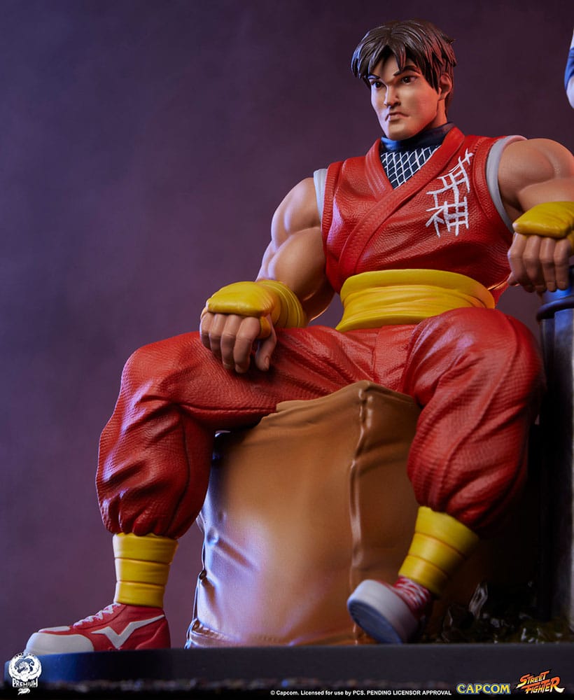 Street Fighter PVC Statue 1/10 Cody & Guy 18  0712179860896