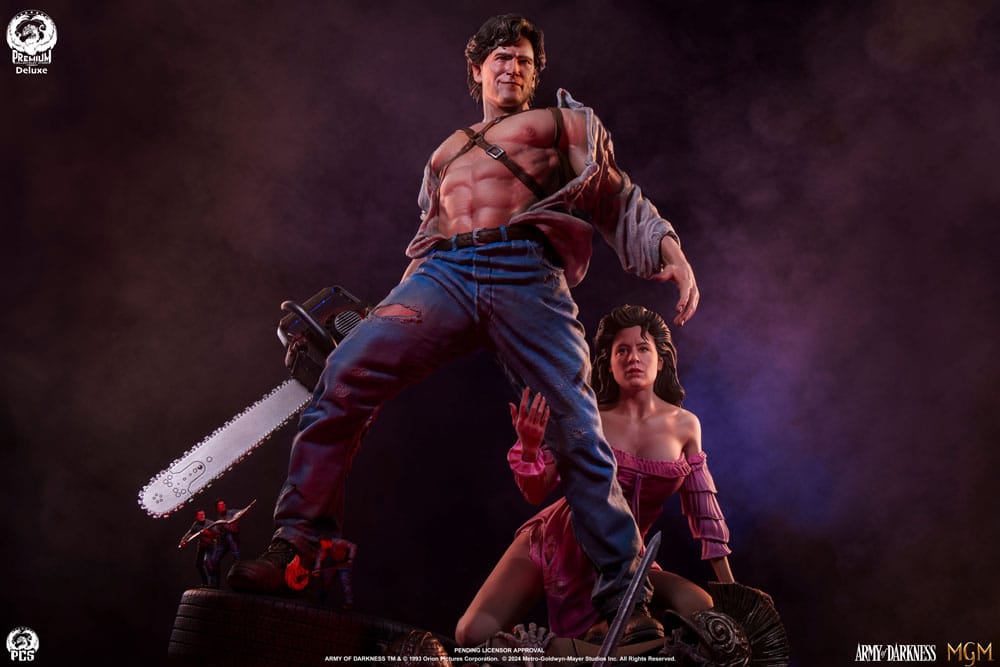 Army of Darkness Premier Series Statue 1/4 Ash Deluxe Edition 53 cm 0783214378829