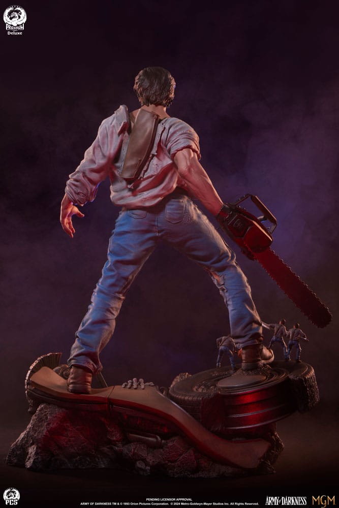 Army of Darkness Premier Series Statue 1/4 Ash Deluxe Edition 53 cm 0783214378829