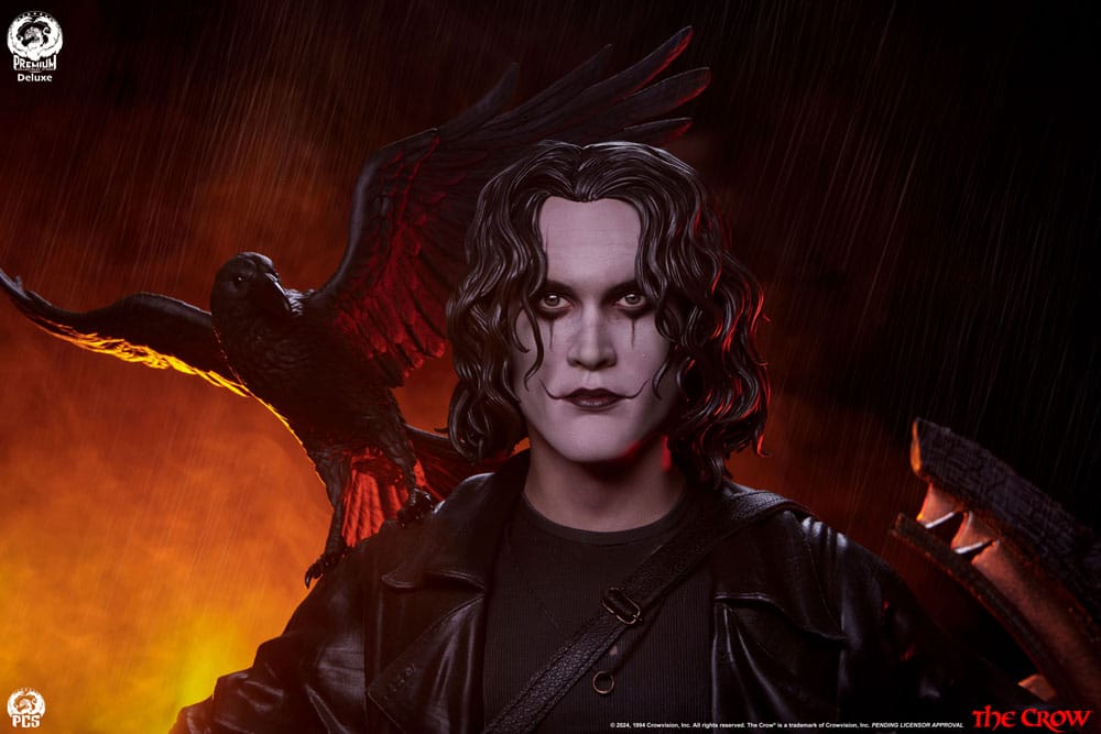 The Crow Epic Series Statue 1/3 Crow Deluxe Edition 66 cm 0783214378300