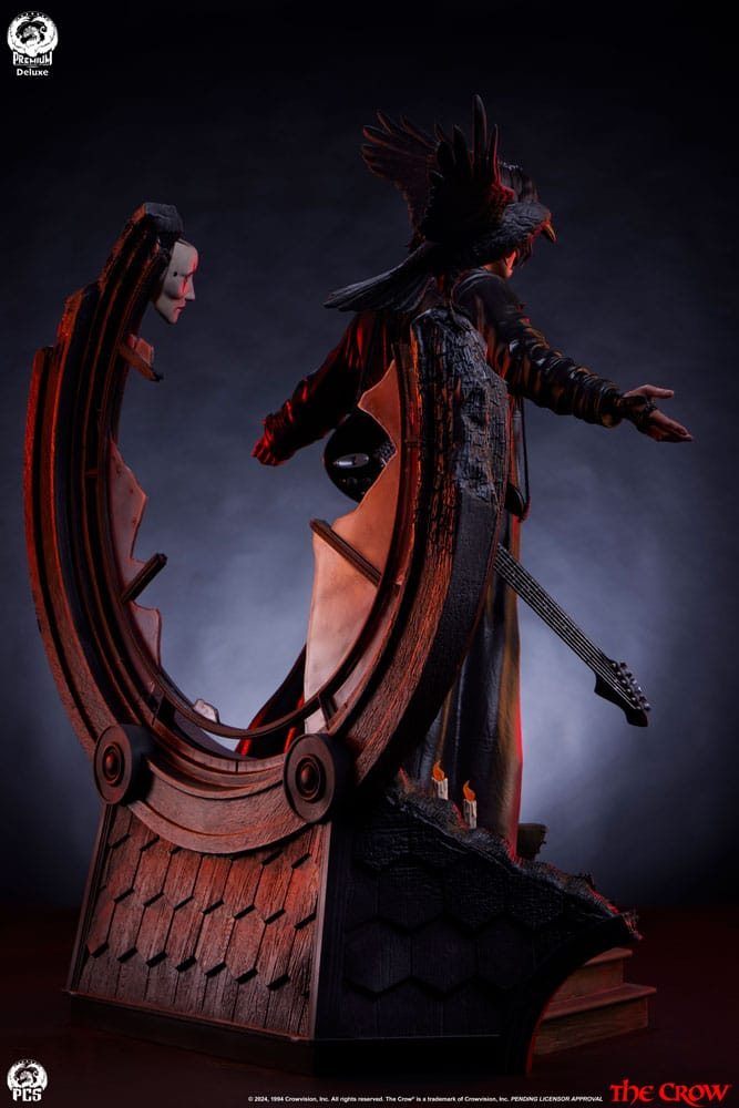 The Crow Epic Series Statue 1/3 Crow Deluxe Edition 66 cm 0783214378300