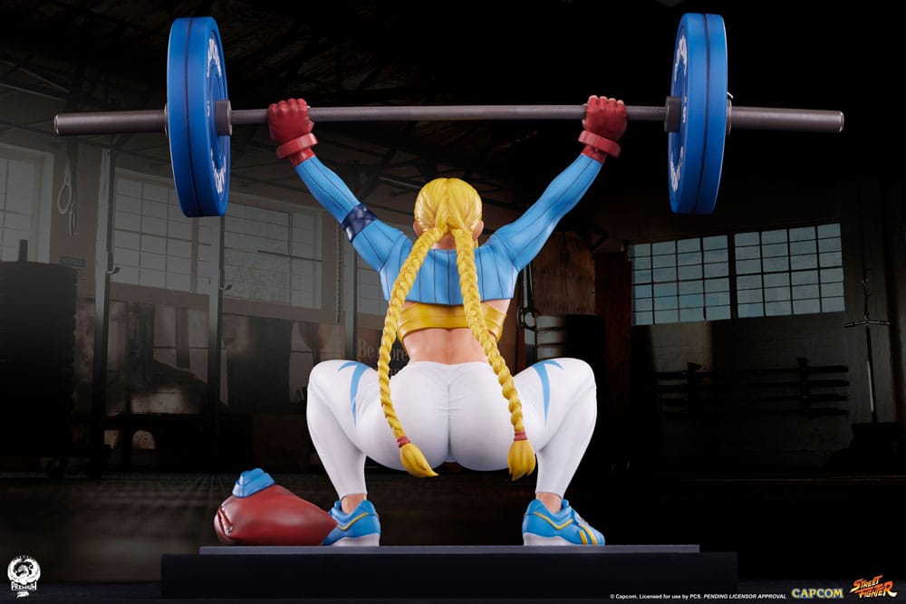 Street Fighter Premier Series Statue 1/4 Cammy: Powerlifting Alpha 41 cm 0783214378638