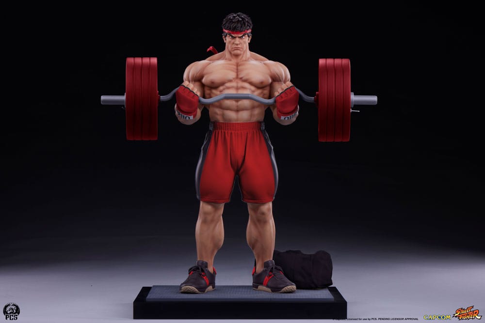 Street Fighter Premier Series Statue 1/4 Ryu: Powerlifting 53 cm 0783214378317