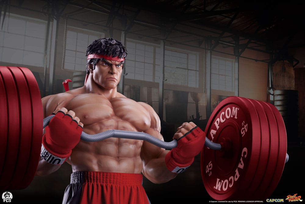 Street Fighter Premier Series Statue 1/4 Ryu: Powerlifting 53 cm 0783214378317